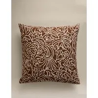 Abstract Swirl Cushion Cover - Spice Mix, Cotton alternate view
