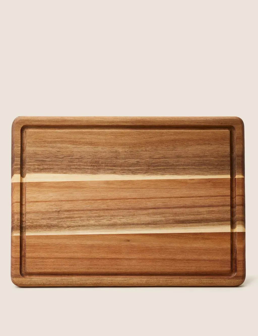 Acacia Chopping Board with Silicone Feet - Wood product