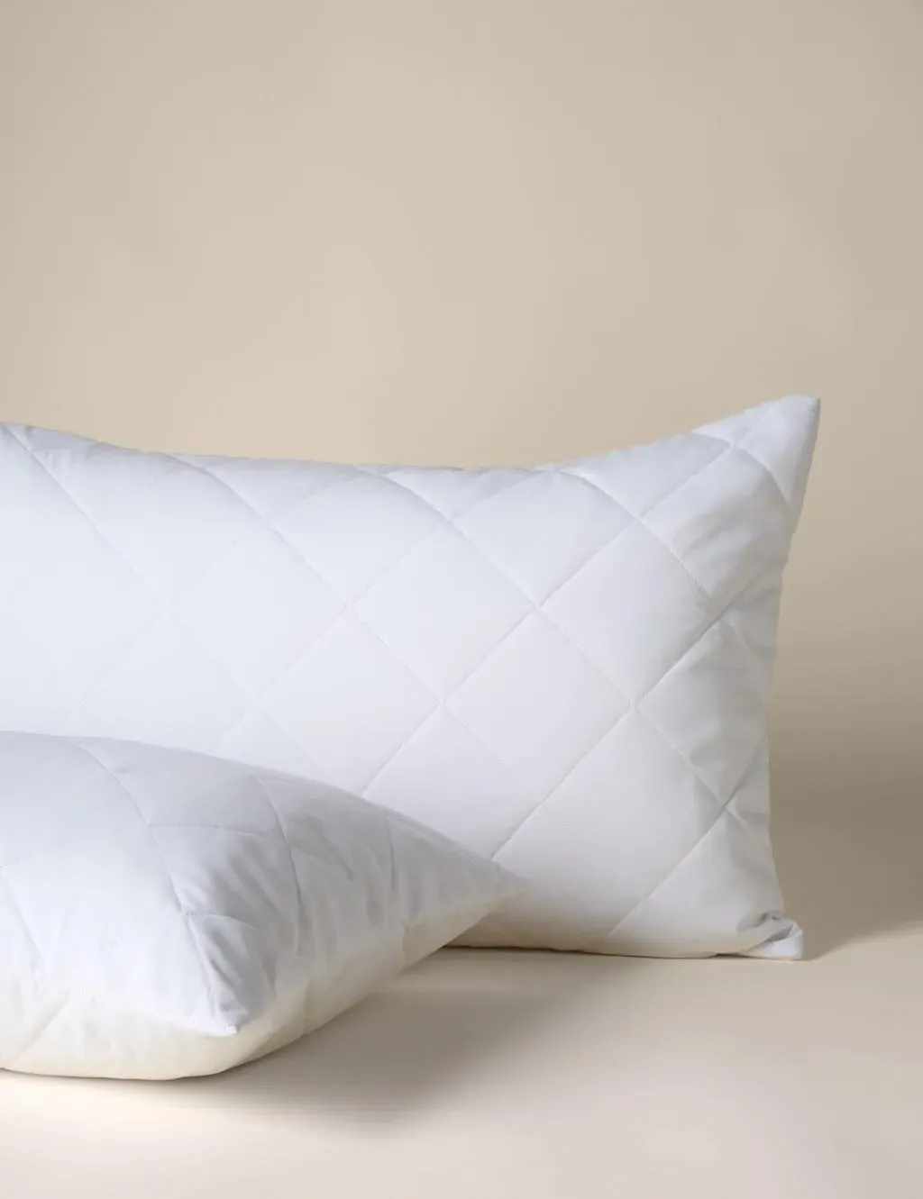 Advanced Allergy Protection Pillow Protector - White product