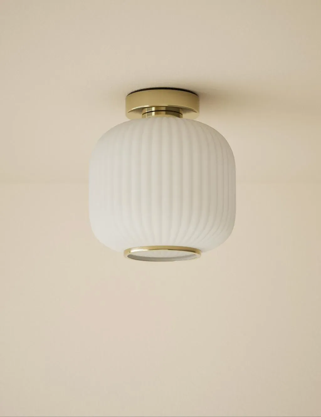 Amelia Flush Ceiling Light - Antique Brass product
