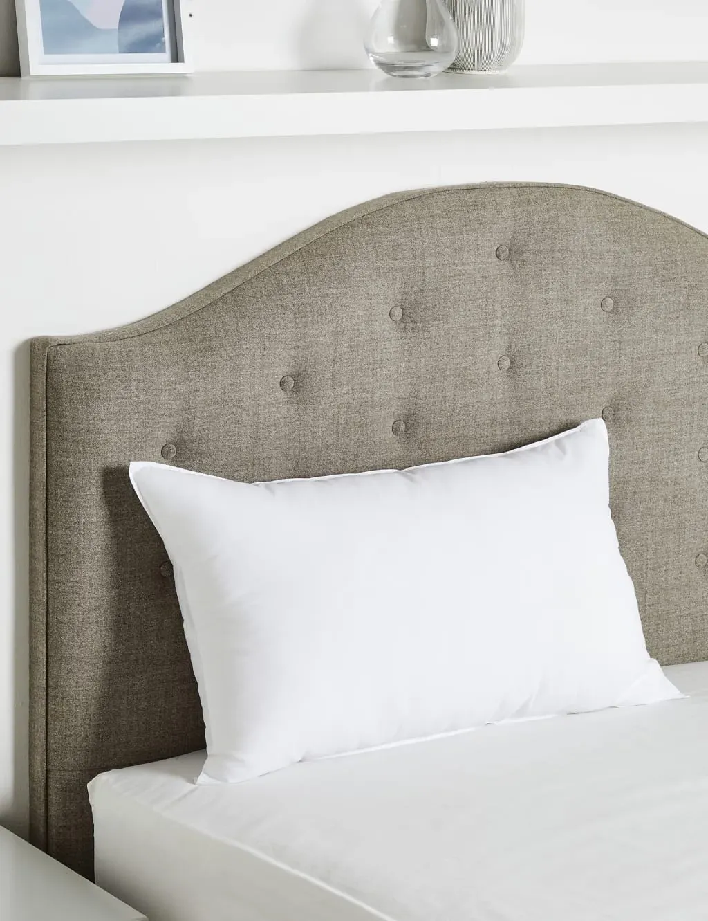 Anti Allergy Firm Pillow - White product
