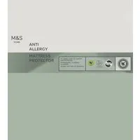 Anti Allergy Mattress Protector - White alternate view