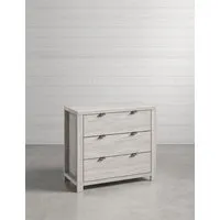 Arlo 3 Drawer Chest - Light Grey alternate view