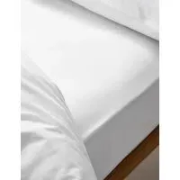 Body Sensor™ Fitted Sheet - White, Cotton alternate view