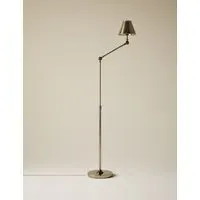 Brass Hat Adjustable Floor Lamp - Antique Brass alternate view