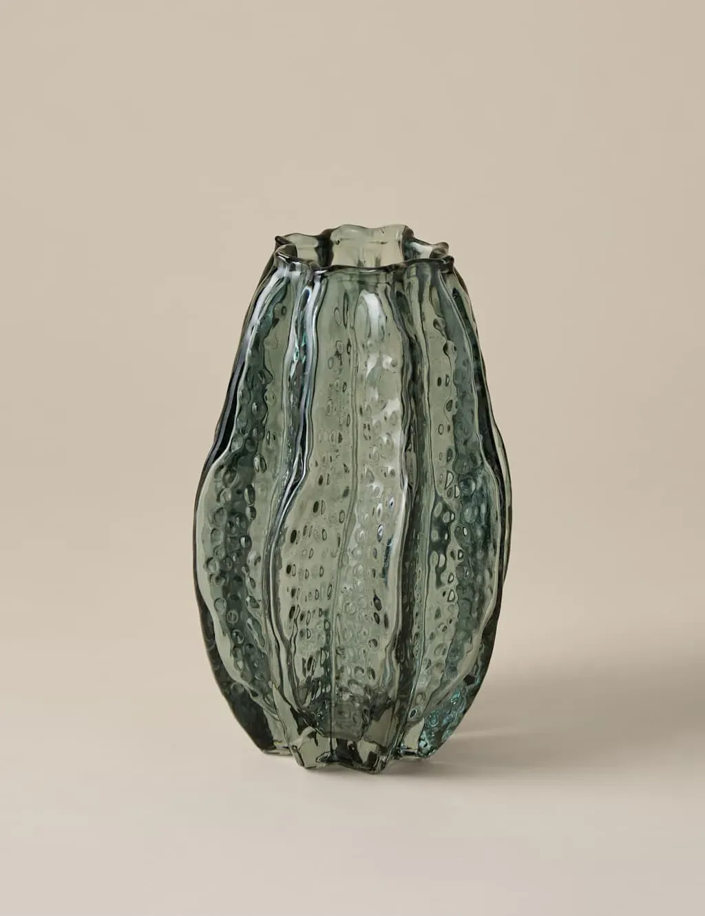 Bright Colour Glass Vase - Light Blue product