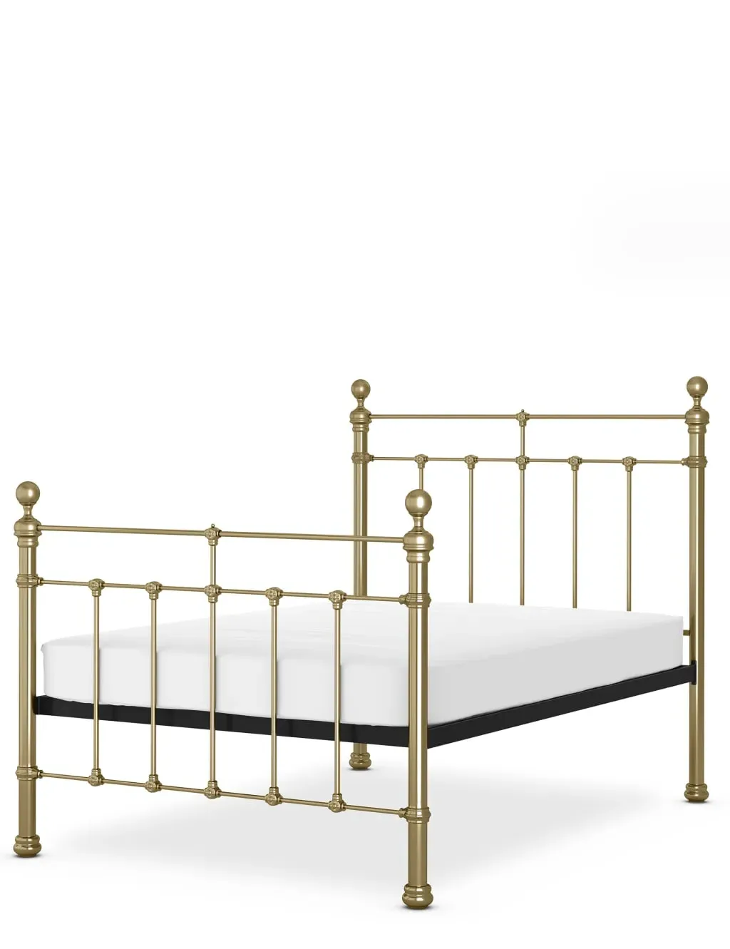 Castello Bed Frame - Antique Brass, Steel product