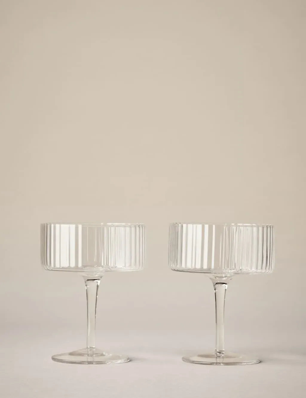 Celine Set of 2 Coupes - Glass product