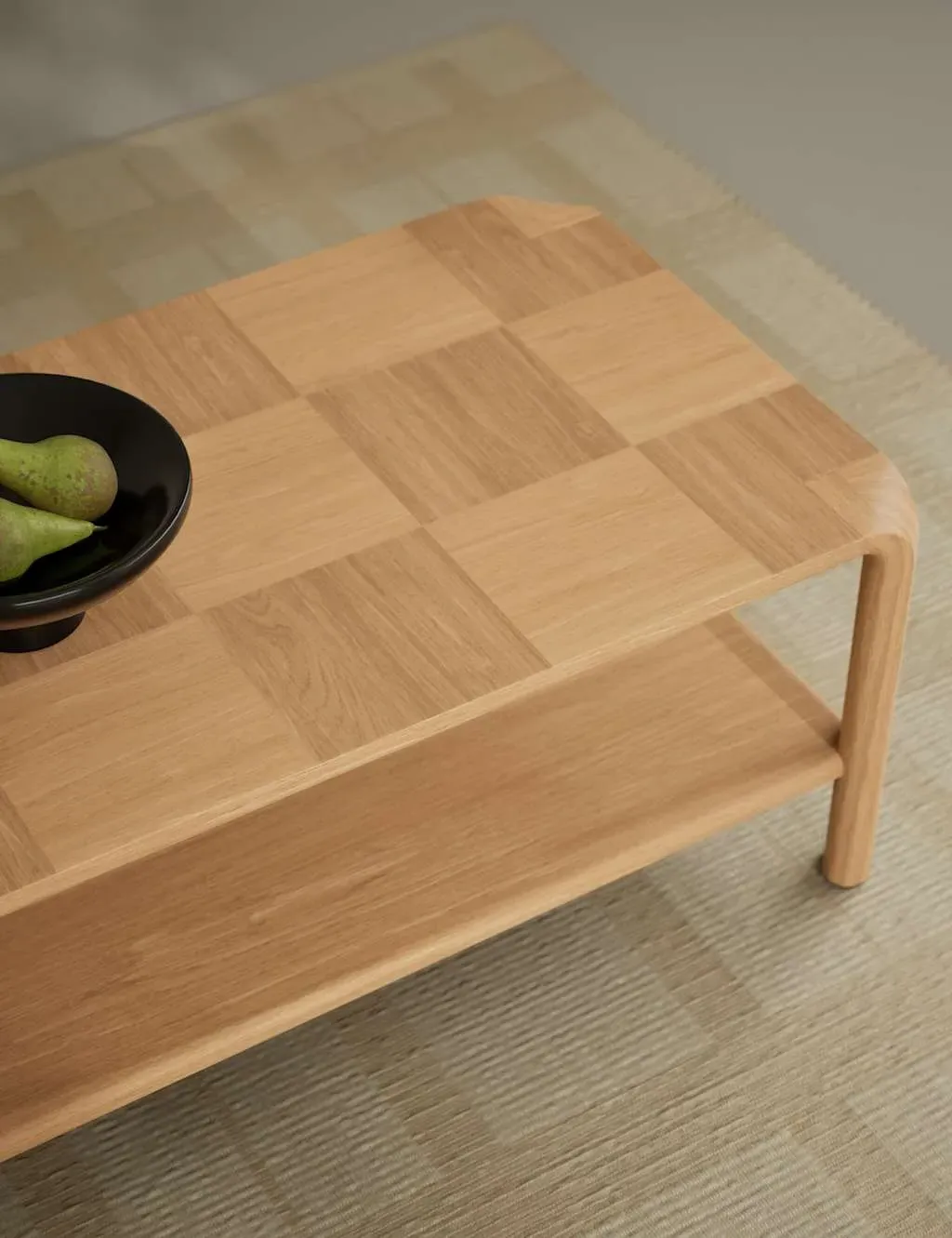 Check Coffee Table - Oak product