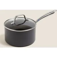 Chef Hard Anodised 18cm Saucepan - Black alternate view