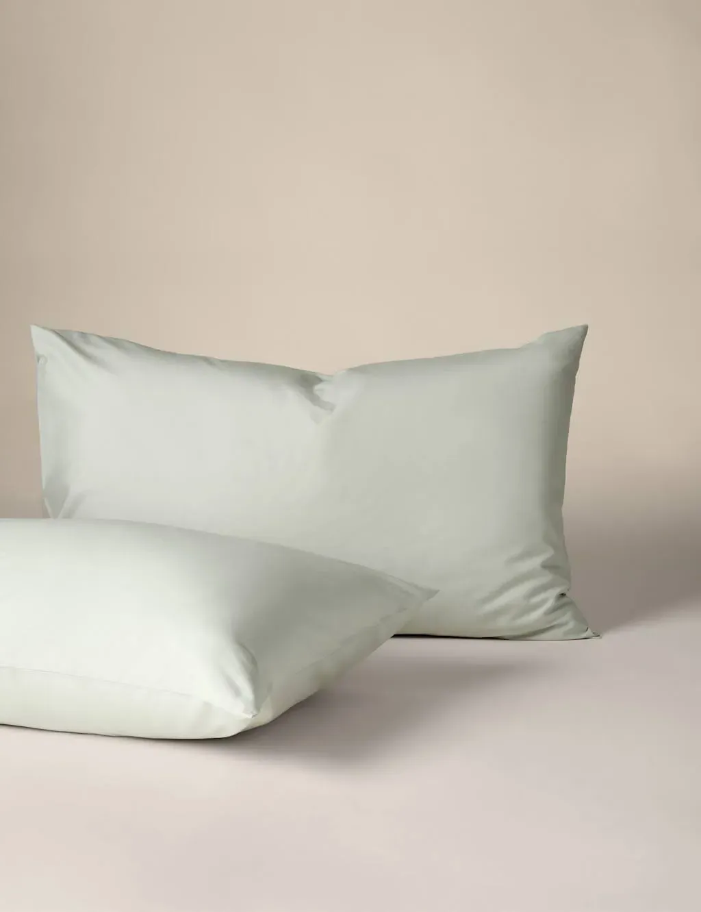 2 Pack Pillowcases 180 Thread Count - Silver Grey, Cotton product