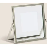 Skinny Easel Photo Frame 3x3 inch - Silver, Metal alternate view