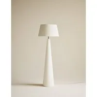 Diffused Fabric Shade Floor Lamp - Beige, Linen alternate view