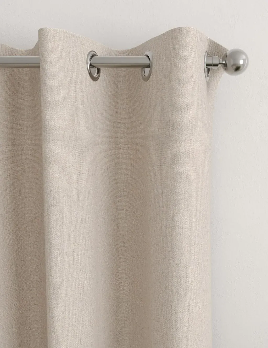 Eyelet Blackout Curtains with Thermal Lining - Champagne product