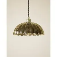 Glass Petal Easy Fit Light Shade - Green alternate view