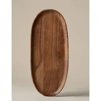 Medium Oblong Serving Platter - Natural, Wood alternate view