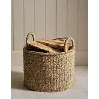 Seagrass Medium Tall Basket - Natural alternate view