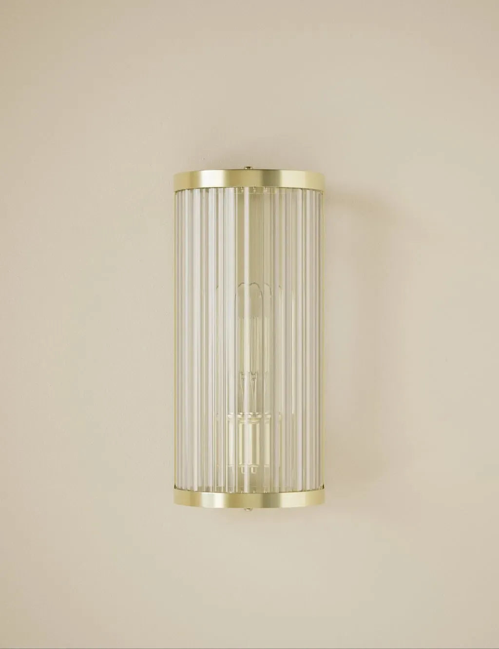 Monroe Wall Light - Antique Brass, Metal product