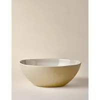 Linen Reactive Picnic Serving Bowl - Natural, Melamine alternate view