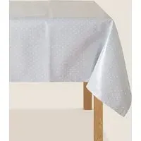 Dotted Wipe Clean Tablecloth - Grey Mix alternate view