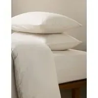Cotton Blend Non-Iron Bedding Set - Cream alternate view