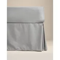 Egyptian Cotton 230 Thread Count Crisp Valance - Smoke alternate view