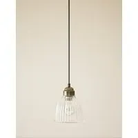 Florence Small Pendant Light - Antique Brass alternate view