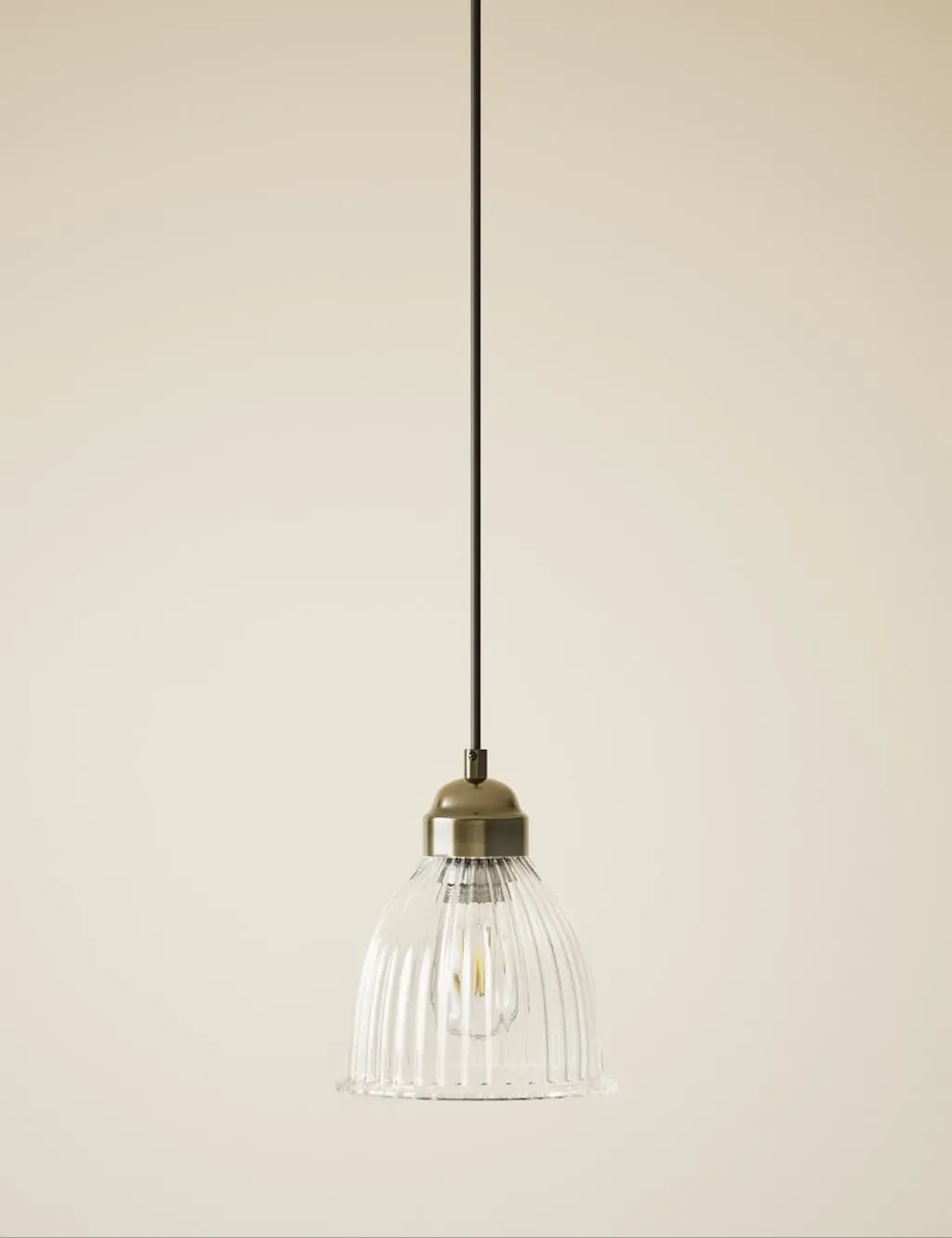 Florence Small Pendant Light - Antique Brass product
