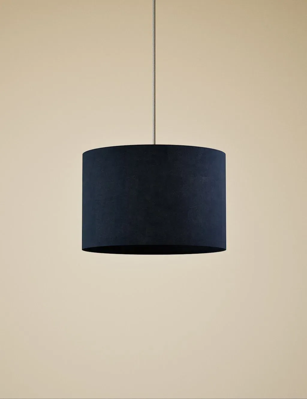 Velvet Lamp Shade - Navy product
