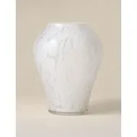 Confetti Bulb Vase - White, Glass alternate view
