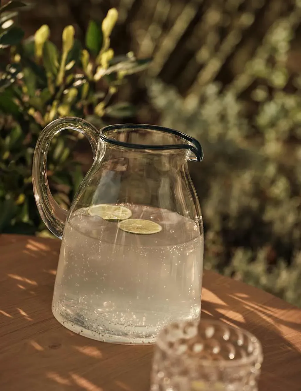 Contrast Rim Acrylic Picnic Jug - Blue product