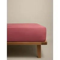 Cotton Rich Deep Fitted Sheet - Clay alternate view
