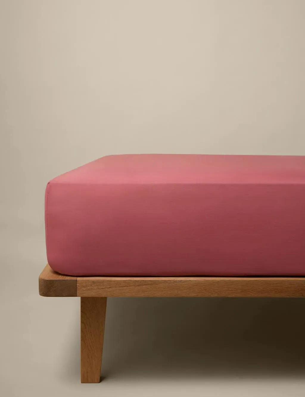 Cotton Rich Deep Fitted Sheet - Clay product