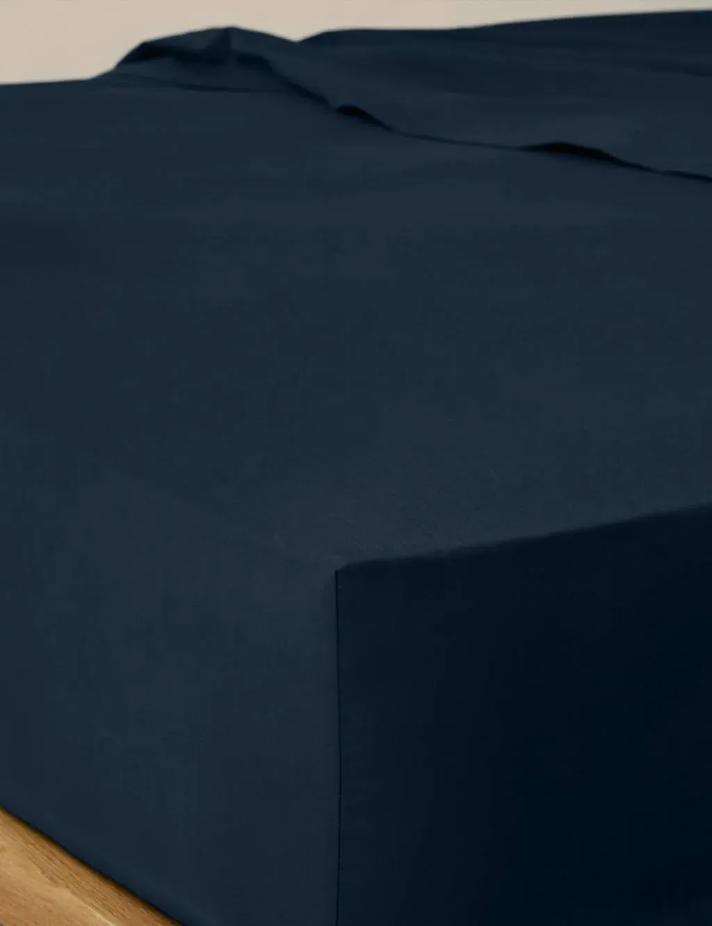 Cotton Rich Extra Deep Fitted Sheet - Navy product