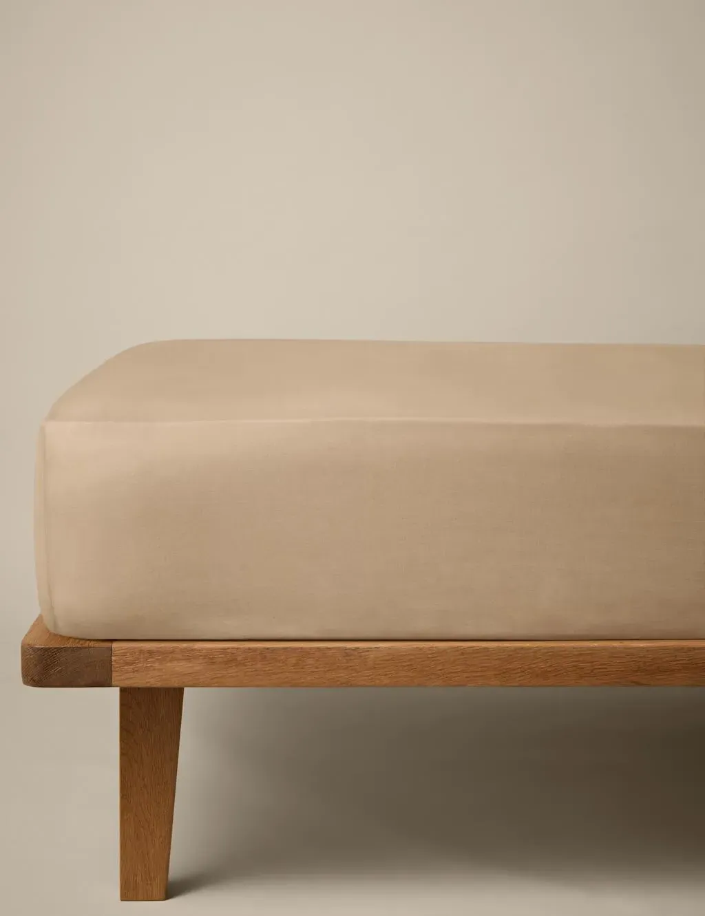 Cotton Rich Fitted Sheet - Biscuit product