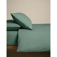 Cotton Rich Percale Bedding Set - Smokey Green alternate view