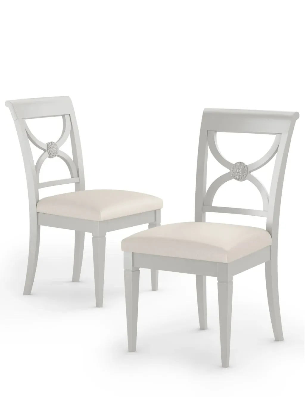 Darcey Set of 2 Dining Chairs - Light Grey product
