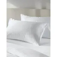Egyptian Cotton 1000 Thread Count King Size Pillowcases - White alternate view