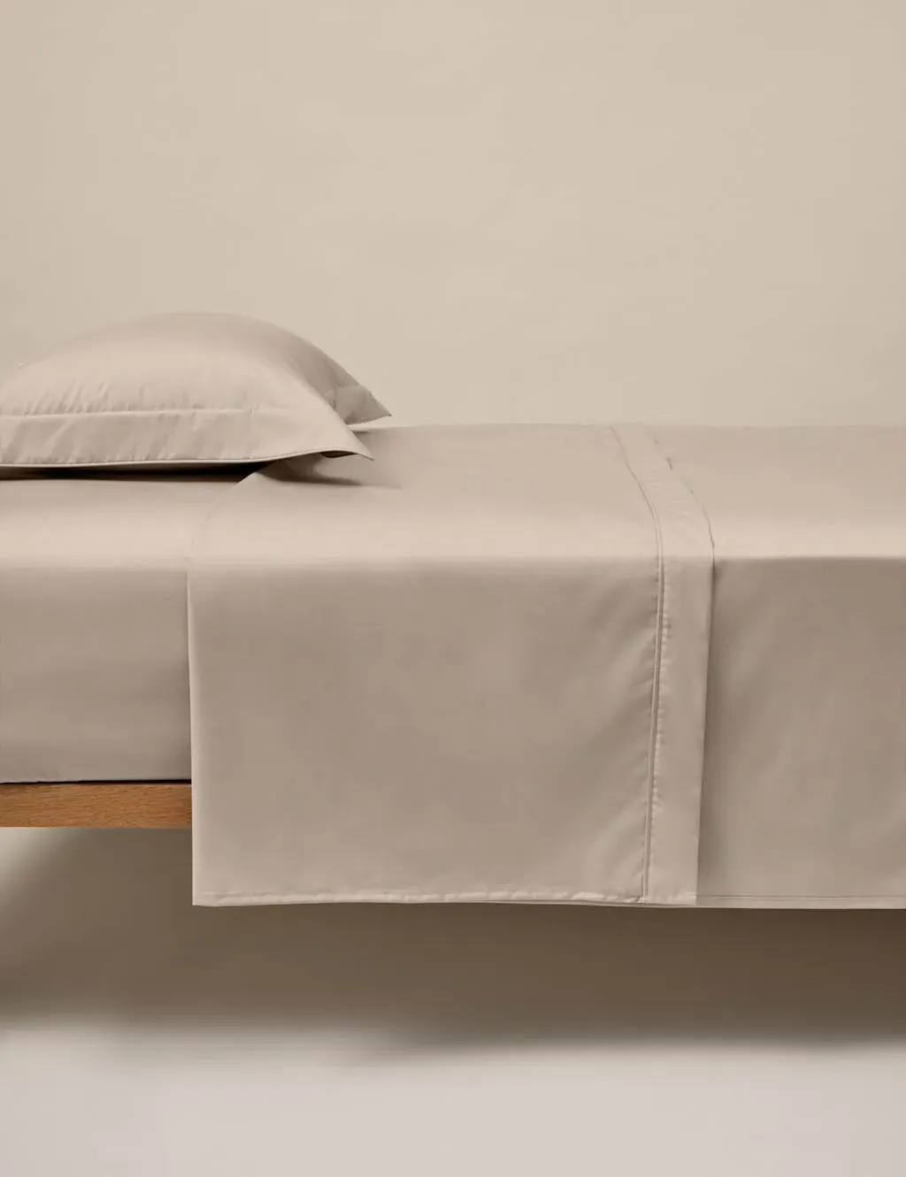 Egyptian Cotton 230 Thread Count Crisp Flat Sheet - Mink product