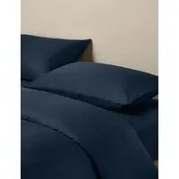 Egyptian Cotton 400 Thread Count Bedding Set - Navy alternate view