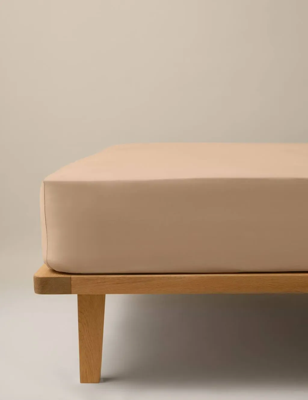 Egyptian Cotton Deep Fitted Sheet - Biscuit product