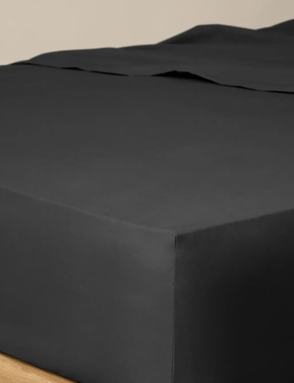 Egyptian Cotton Deep Fitted Sheet - Black product