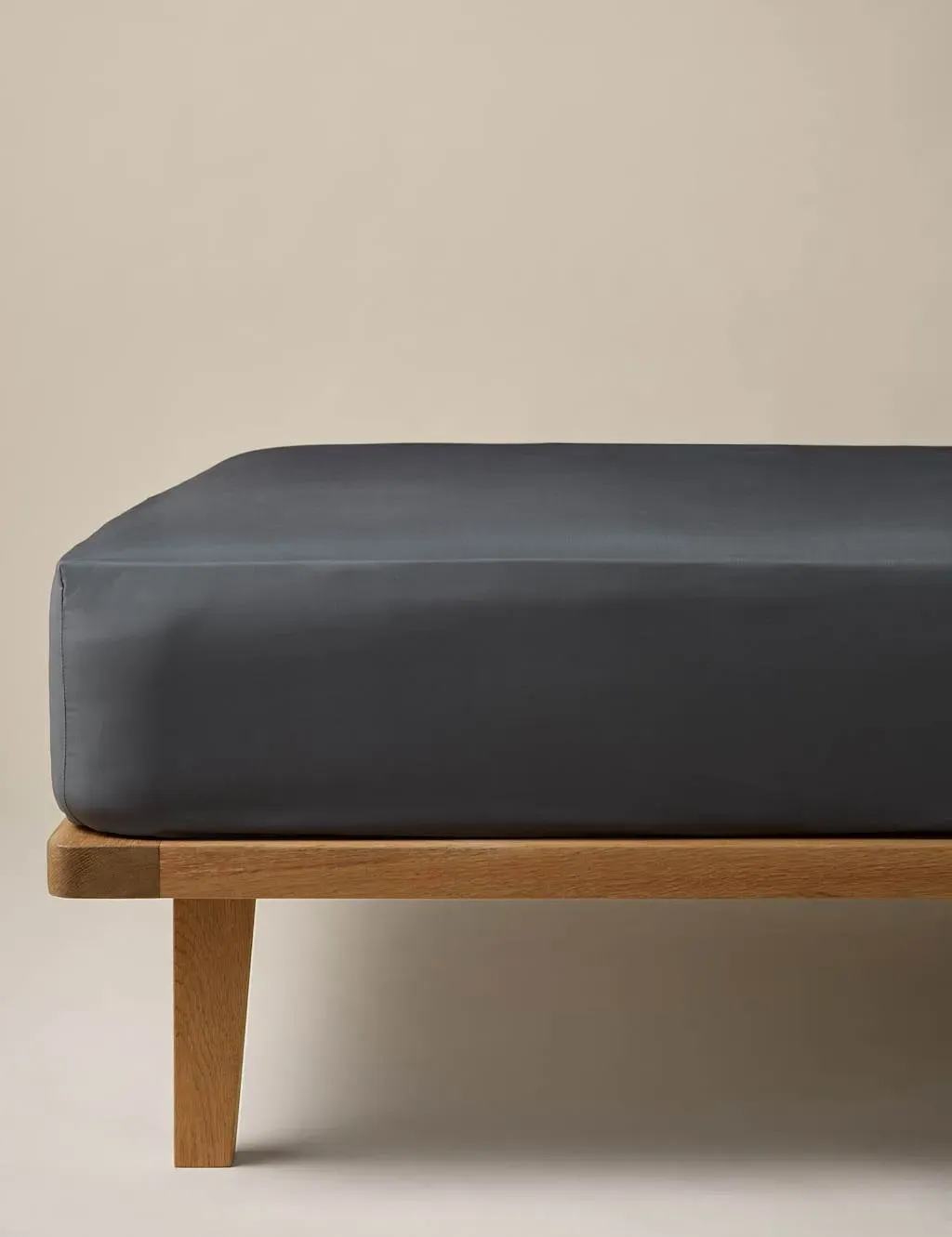 Egyptian Cotton Deep Fitted Sheet - Charcoal product
