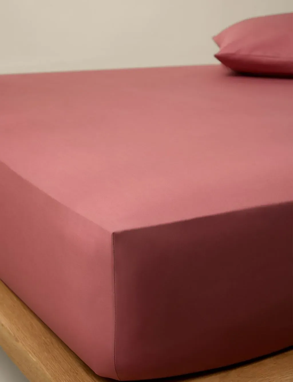 Egyptian Cotton Deep Fitted Sheet - Clay product