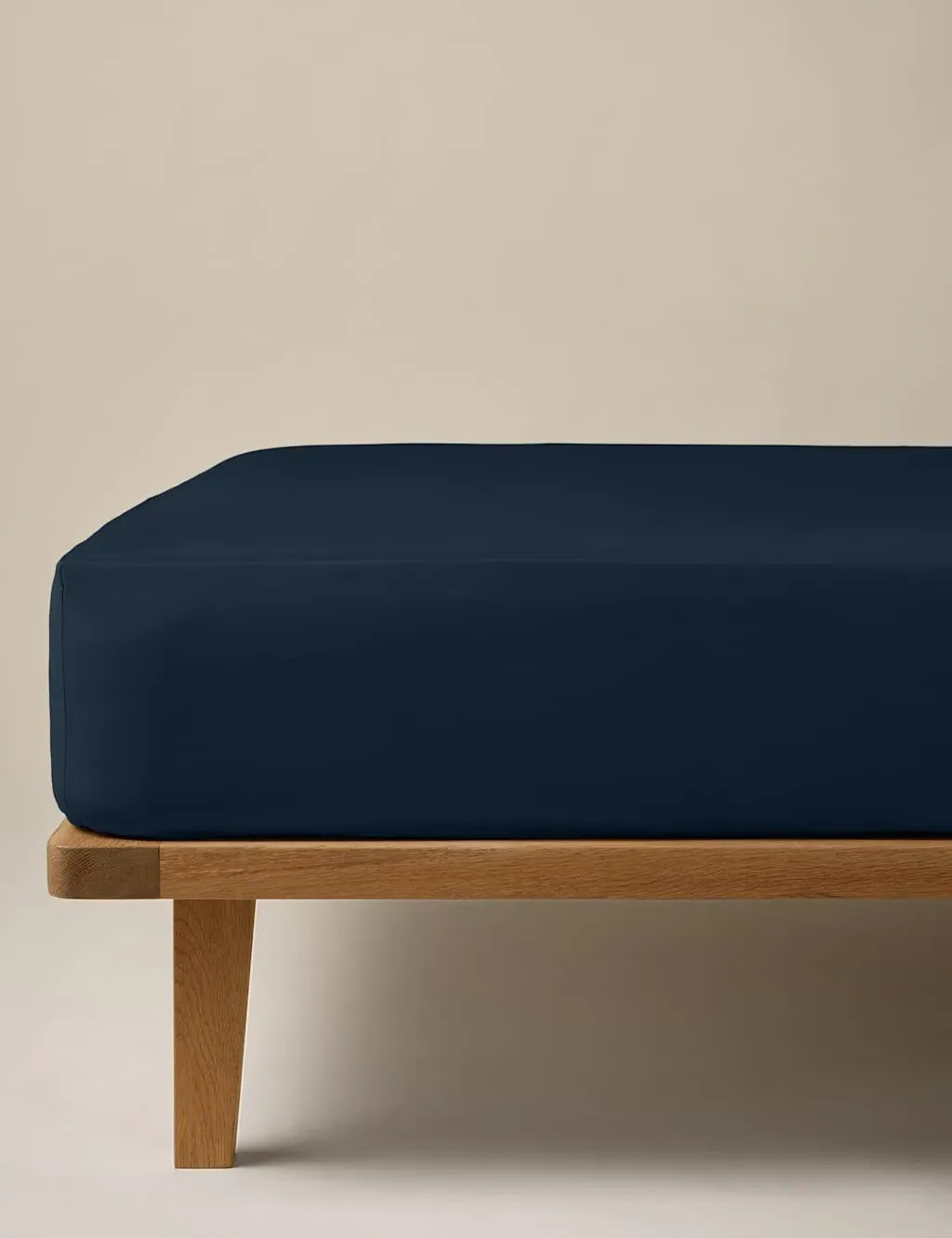 Egyptian Cotton Deep Fitted Sheet - Navy product