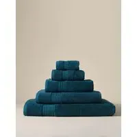 Egyptian Cotton Towel - Petrol alternate view