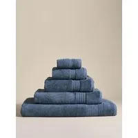 Egyptian Cotton Towel - Slate Blue alternate view