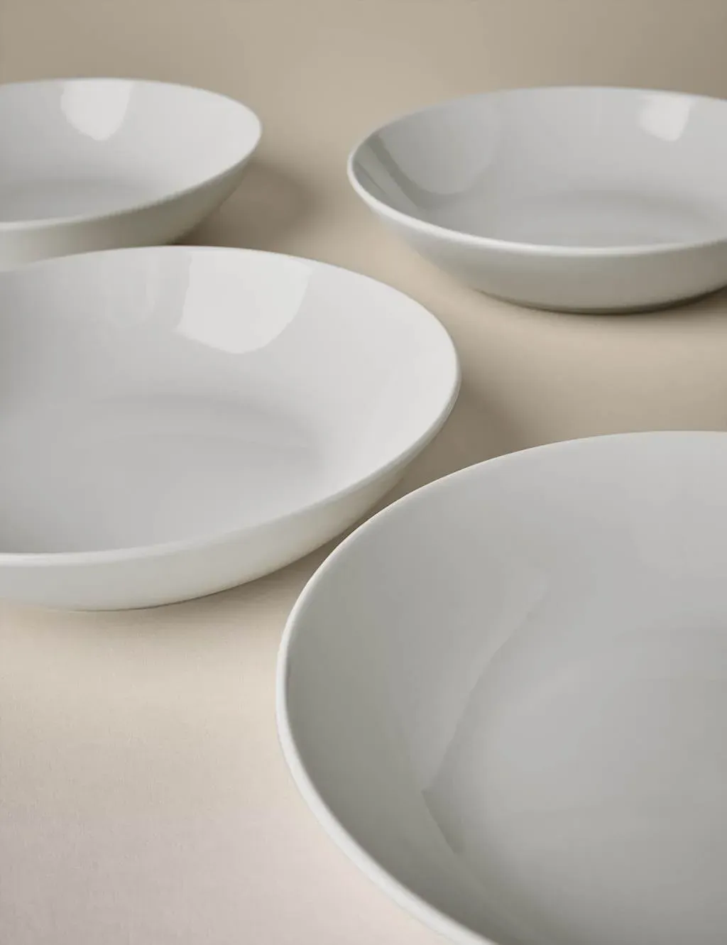 Everyday 4-Pack Pasta Bowls - White, Porcelain product
