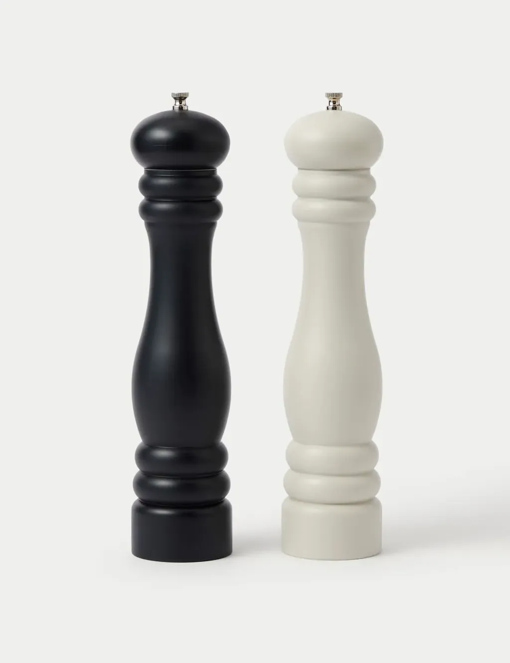 Extra Large Salt & Pepper Mills Set - Multi, Plastic product