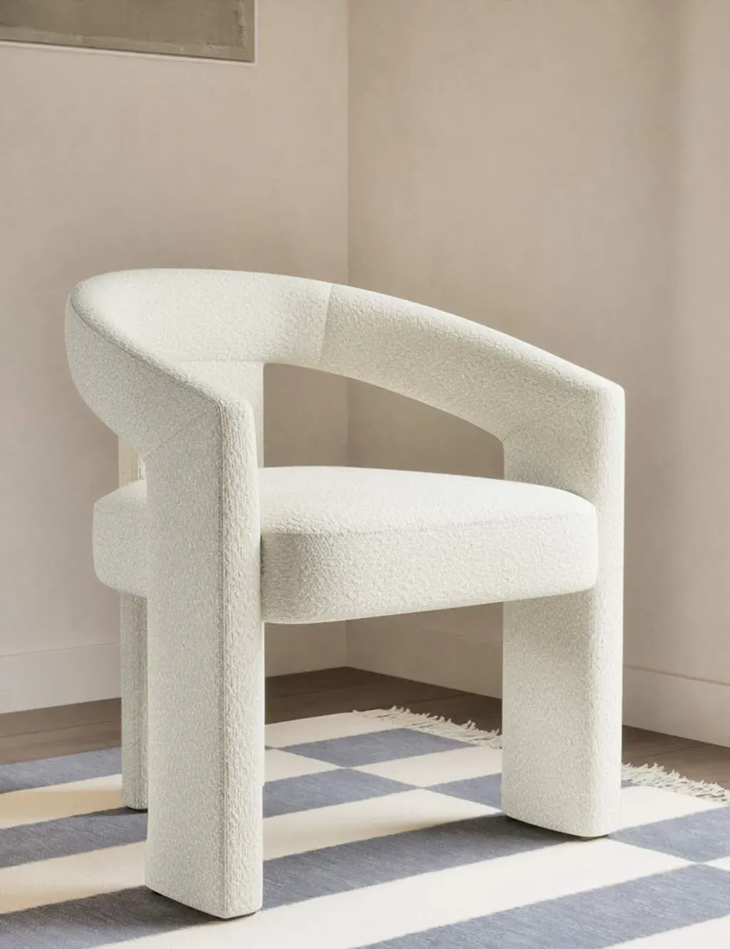 Frame Accent Armchair - Soft White product